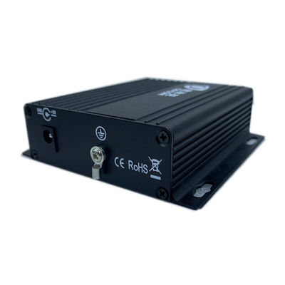 40km Single Mode 512MHZ Video Audio Data Fiber Media Converter untuk sistem pemantauan